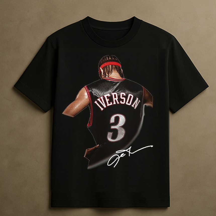 IVERSON LOOK DOWN T-SHIRT (BLACK)
