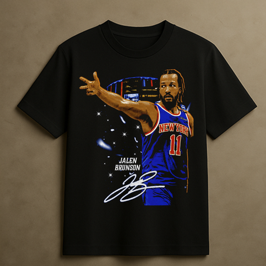 JALEN BRUNSON T-SHIRT (BLACK)