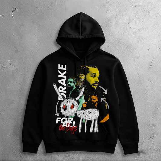 DRAKE DOGS HOODIE (BLACK)