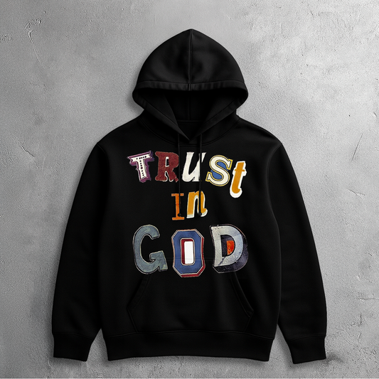 TRUST IN GOD HOODIE (BLACK)