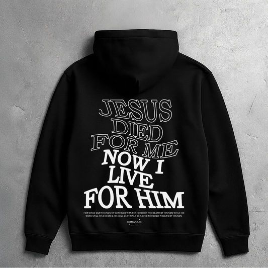 SEEK JESUS HOODIE (BLACK)