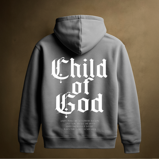CHILD OF GOD HOODIE (CHARCOAL)