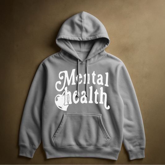 MENTAL HEALTH HOODIE (CHARCOAL)