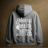 MENTAL HEALTH HOODIE (CHARCOAL)