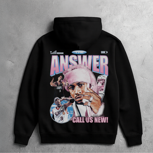 IVERSON CALL HOODIE (BLACK)