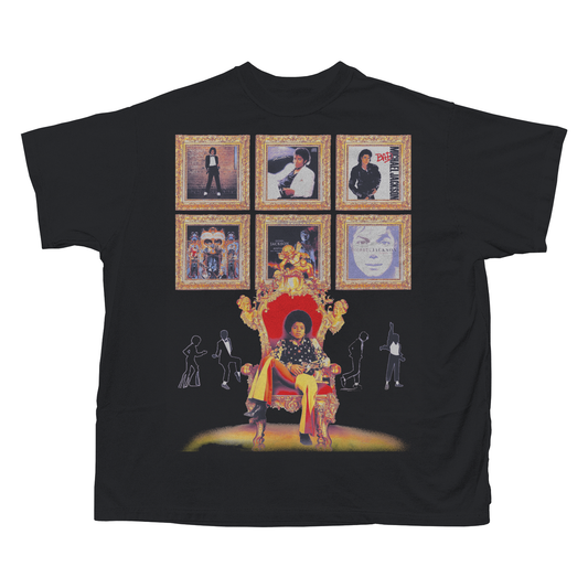 MJ DISCOGRAPHY T-SHIRT (BLACK)
