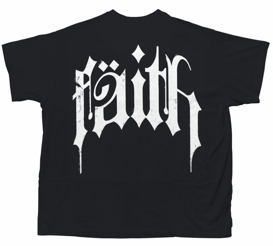 FAITH JESUS T-SHIRT (BLACK)