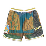 YOGI BEAR BASKETBALL SHORTS (GREEN)