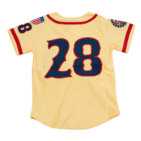 YOUTH ST LOUIS STARS BUTTON DOWN BASEBALL JERSEY