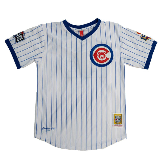 CLEVELAND CUBS YOUTH PULLOVER BASEBALL JERSEY