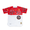 NEGRO LEAGUE BUTTON DOWN COLLAGE FRONT PATCH BASEBALL JERSEY
