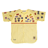 NEGRO LEAGUE COLLAGE BUTTON DOWN JERSEY (CREAM)