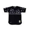 NEGRO LEAGUE COLLAGE BUTTON DOWN JERSEY (BLACK)
