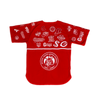 NEGRO LEAGUE COLLAGE BUTTON DOWN JERSEY (RED)