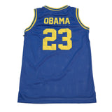 OBAMA HIGH SCHOOL BASKETBALL JERSEY (ROYAL)