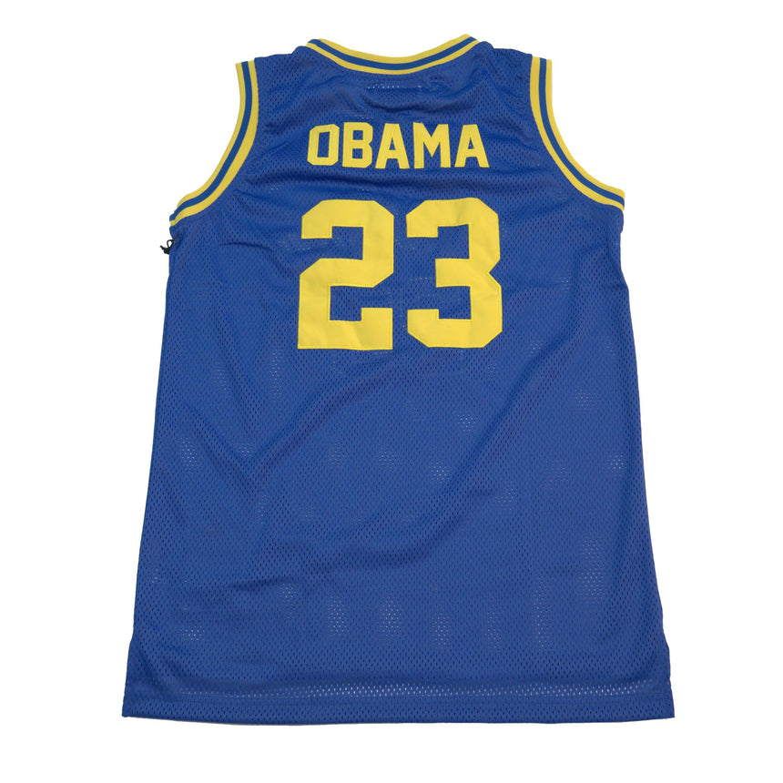 OBAMA HIGH SCHOOL BASKETBALL JERSEY (ROYAL)