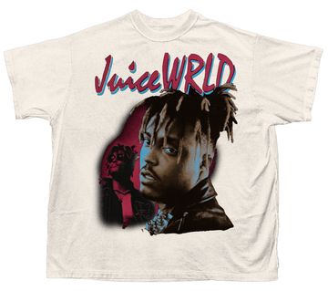 JUICE WORLD PARTY NEVER ENDS T-SHIRT (CREAM)