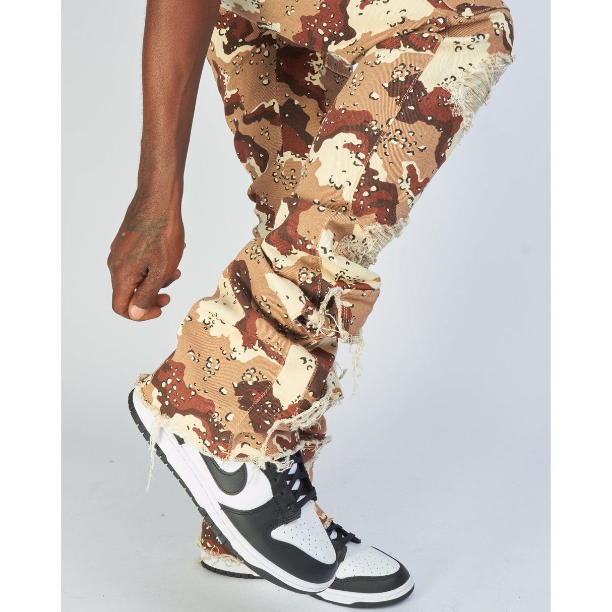 Politics Jeans - Marcel - Red Camo - Super Stacked Cargo - 518