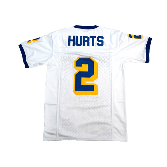 JALEN HURTS HIGH SCHOOL FOOTBALL JERSEY (WHITE)