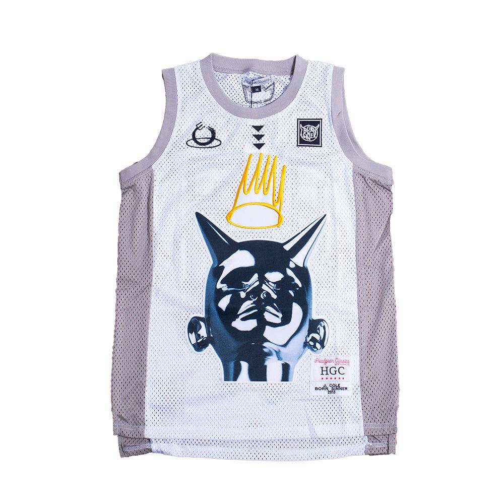 J COLE BORN SINNER BASKETBALL JERSEY - Allstarelite.com