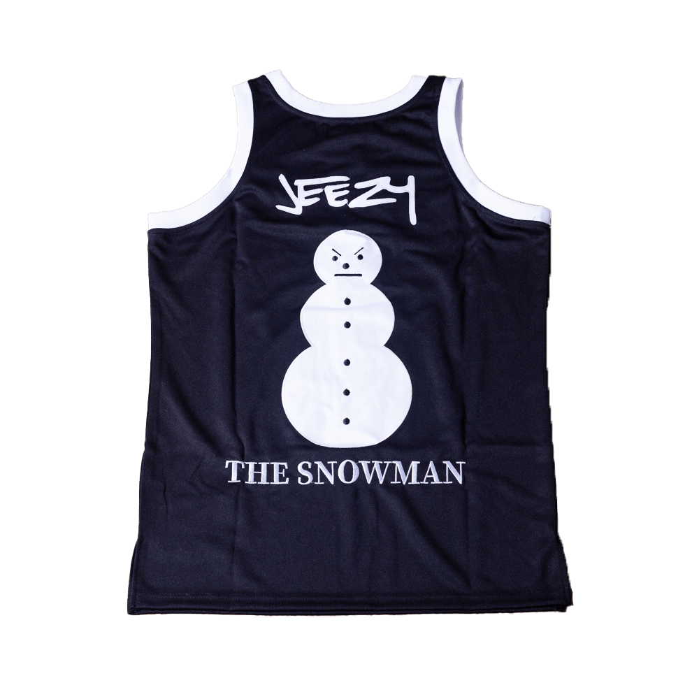 JEEZY SNOWMAN   BASKETBALL JERSEY - Allstarelite.com