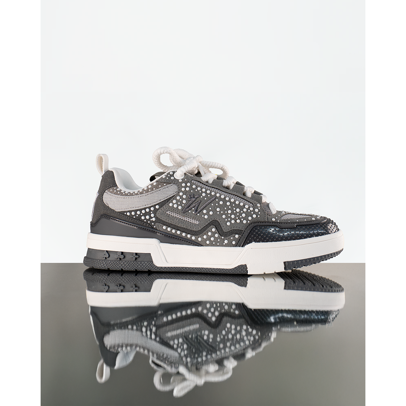 WATSON K FLIP PEARLS SNEAKERS (COOL GREY)