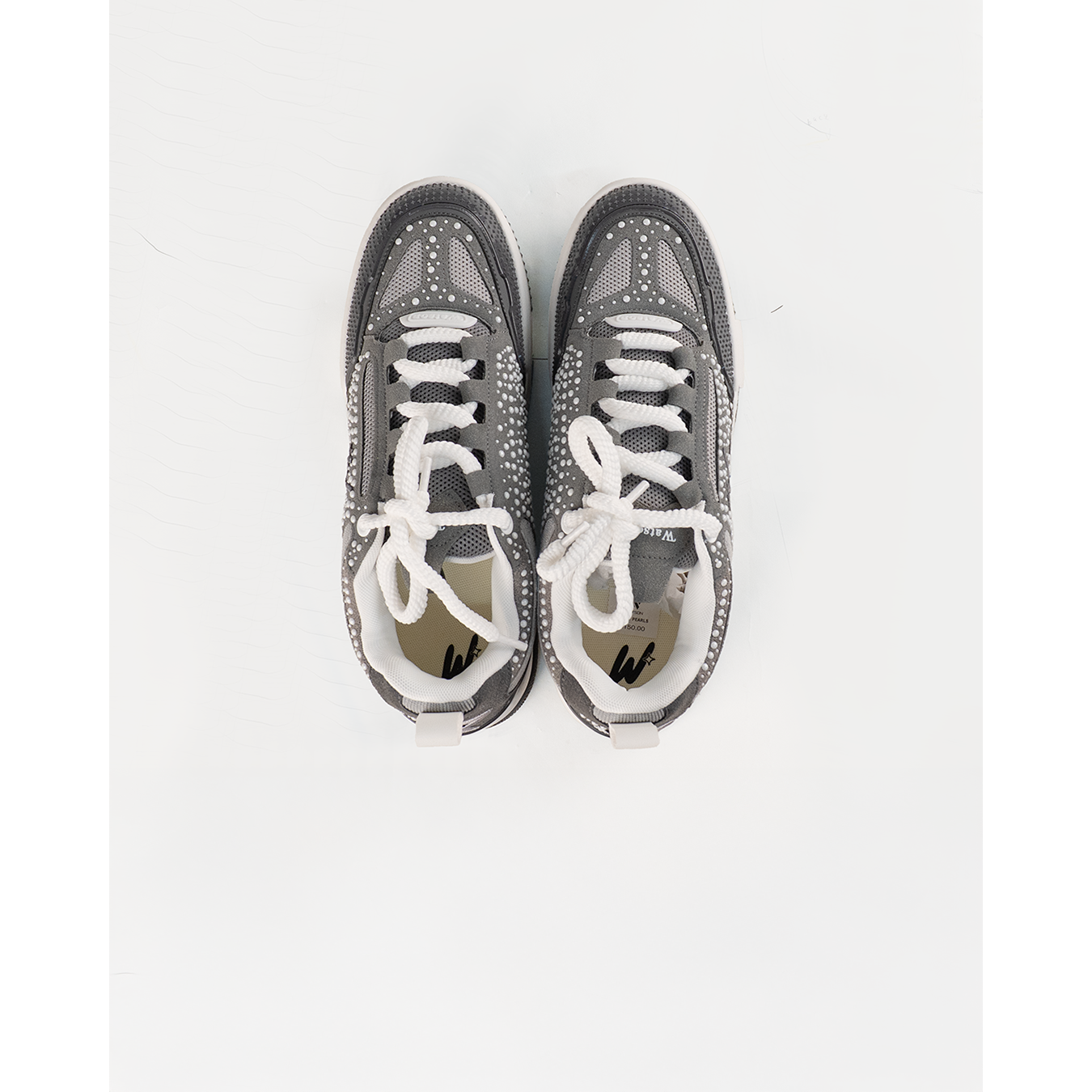 WATSON K FLIP PEARLS SNEAKERS (COOL GREY)