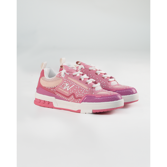 WATSON K FLIP PEARLS SNEAKERS (PINK)