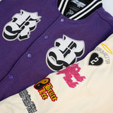 KOBE BRYANT LEGEND OF THE MAMBA VARSITY JACKET (PURPLE)