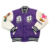 KOBE BRYANT LEGEND OF THE MAMBA VARSITY JACKET (PURPLE)