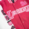 MAMBA LEGEND THINK VARISTY JACKET (PINK) at Jurassic