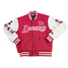 MAMBA LEGEND THINK VARISTY JACKET (PINK) at Jurassic