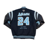 KOBE COLLAGE VARSITY JACKET (NAVY)