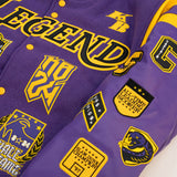 KOBE COLLAGE VARSITY JACKET (PURPLE)