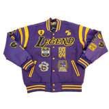 KOBE COLLAGE VARSITY JACKET (PURPLE)