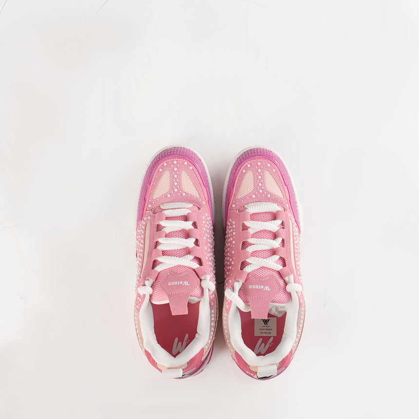 WATSON K FLIP PEARLS SNEAKERS (PINK)