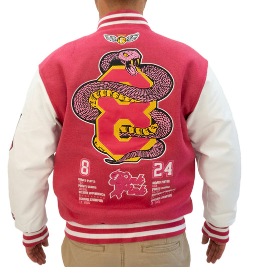 MAMBA LEGEND THINK YOUTH VARISTY JACKET (PINK)