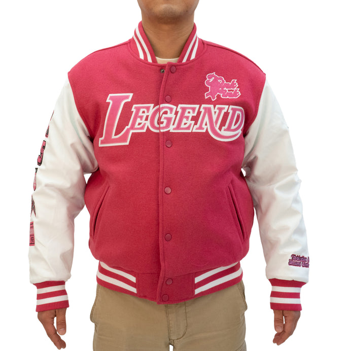 MAMBA LEGEND THINK YOUTH VARISTY JACKET (PINK)