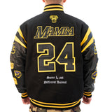 KOBE COLLAGE VARSITY JACKET (BLACK)