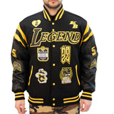 KOBE COLLAGE VARSITY JACKET (BLACK)