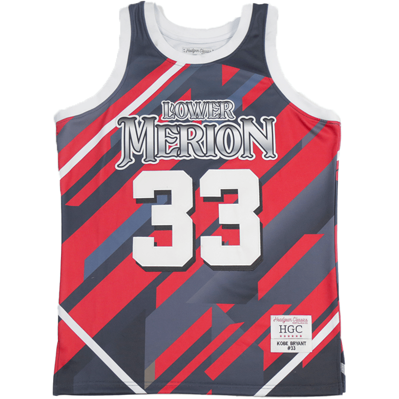 KOBE BRYANT LOWER MERION ALTERNATE BASKETBALL JERSEY - Allstarelite.com