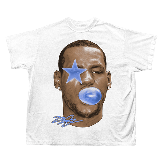 LEBRON BUBBLE T-SHIRT (WHITE)