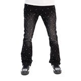 WATSON BLACK DENIM DIAMOND STITCH LF00001