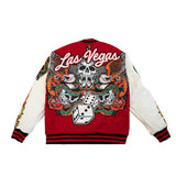 WATSON LAS VEGAS PLAY TO WIN VARSITY JACKET (RED)