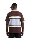 WATSON STUDIOS STAR EMBELLISHED POLO (BROWN)