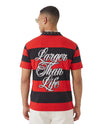 WATSON RUGBY POLO (BLACK/RED)