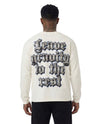 WATSON LEAVE GRAVITY TO THE REST LONGSLEEVE T-SHIRT (CREAM)