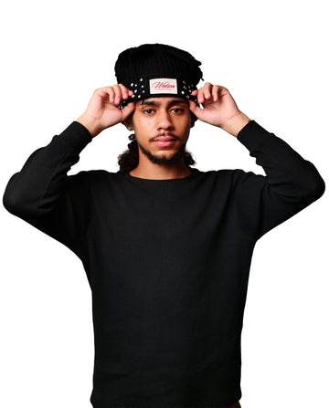 WATSON CAT EARS BEANIE HAT (BLACK)