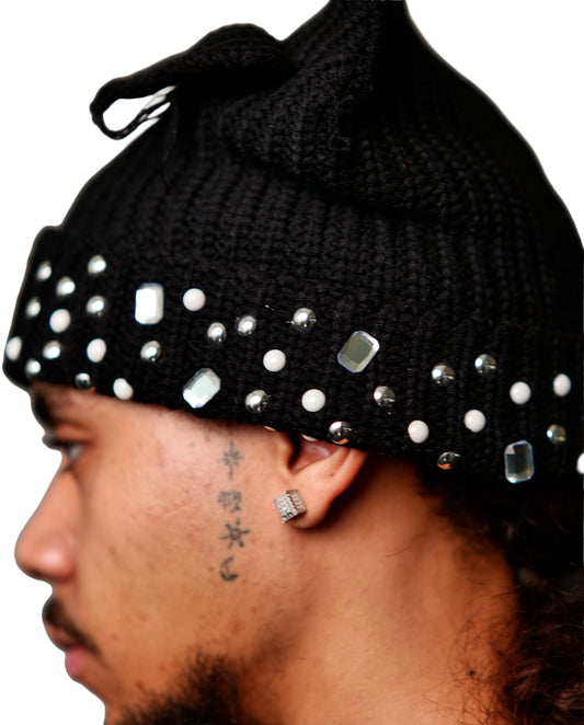 WATSON CAT EARS BEANIE HAT (BLACK)