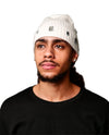 WATSON JEWELED BEANIE HAT (BEIGE)